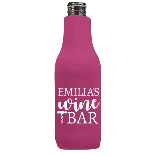 Corkscrew Wine Bar Bottle Huggers